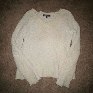 Cream sweater